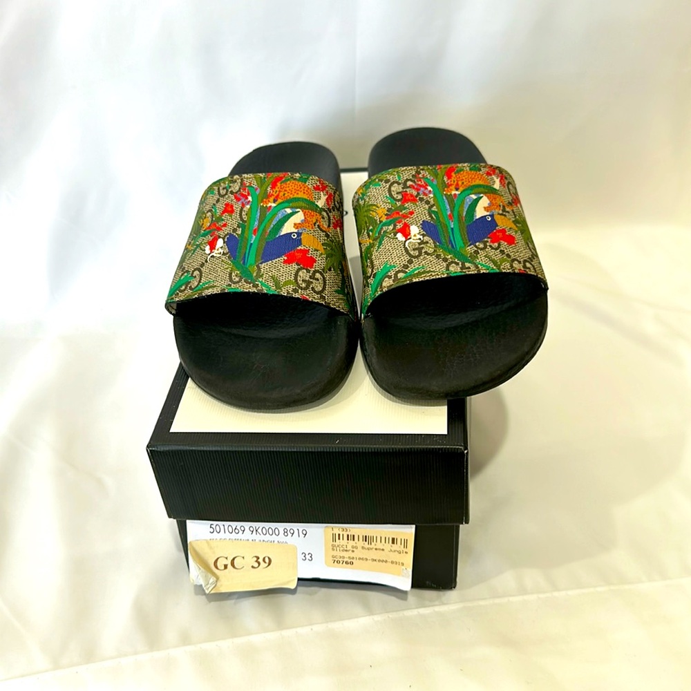 Gucci kids slides
